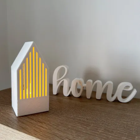 Lampion Domek, Dekoracyjna Lampka LED